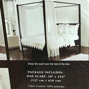 Canopy Bed Scarf